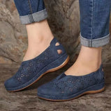 Breakj Asia's New Women's Shoes 2025 Women's Shoes Hollow Slope And Large-Size Hot Women's Single