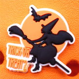 Horror Shoe Accessories Werewolf Grim Reaper Ghost Mummy Witch Vampire Scarecrow Croc Charms fit Jibz Kids Party