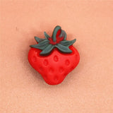 Single Sale Cute Mini Shoe Charms Accessories Simulation Fruits&Vegetables Shoe Decoration fit croc jibz Kid's X-mas