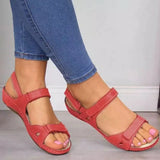 2022 Women Summer Open Toe Comfy Sandals Super Soft Sole Premium Orthopedic Low Heels Women