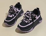 Breakj Old Dad Shoes Women 2025 Autumn New Hong Kong-Style Sports Shoes Daily Commute Black And White Casual