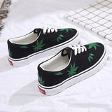 Spring Autumn New Women Canvas Shoes Leopard Fashion Sneakers Low-cut Shoes Woman High Quality Classic