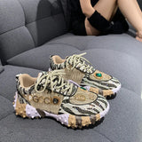 Breakj Shoes Female 2023 European Goods Hot Style Shoes New Summer Breathable Single Shoes Thick Sole Recreational Sports Water Diamond Net