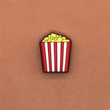 Sale 1pcs Food Series Shoe Charms Carrot Shoe Buckle Accessories Pineapple Shoe Decorations fit Croc JIBZ Kid's X-mas