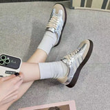 Breakj Season New Fashion Color German Training Shoes Flat Versatile Casual Board Shoes Sports Single Shoes Korean