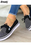 Summer Women Flats Shoes Bowknot Mixed Colors Casual Sneakers Ladies Lazy Shoes Slip On Vulcanized Breathable