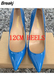 2023 New Women Pumps Patent Leather High Heels Shoes Fashion Office Shoes Stiletto Party Shoes Female Comfort Women