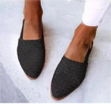 Women's Sneakers Summer 2023 Shoes Woman-shoes New Roses Large Casual Basic Flat Scandals Fretwork Buckle Strap Rubber Pointed