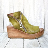 Wedges Sandals Female Buckle Strap Solid Thick Bottom Shoes Platform Hollow Out Casual Fashion Ladies Shoe 2021 Plus
