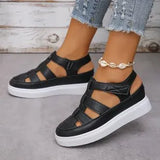 Breakj Casual Sandals Women Wear New Summer 2024 Thin Loose Cake Thick Bottoms To Heighten Women's