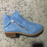 Breakj New Women's Boots Round Head Zipper Coarse And Ladies Leather Boots Large Fashion Fashion