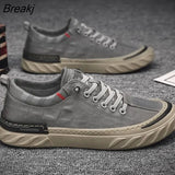 Men Shoes Comfortable All-match Sneakers Men's Summer Breathable Ice Silk Cloth Casual Walking Shoe Outdoor Sport