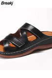 New Summer Women Retro Beach Slippers Fashion Light Open Toe Casual Comfort Wedge Walking Platform Outdoor Female