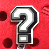 PVC Shoe Buckle Accessories DIY Combination English Alphabet Shoes Decoration Jibz for Croc Charms Bracelets Kids