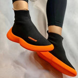 Woven Mesh Women's Short Boots 2022 Fashion Women's Shoes Cover Feet Casual Simple Round Toe Sneakers Ladies Flying