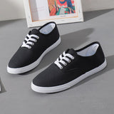 Light Sports White Shoes Women Breathable Canvas Sneakers Black Shoes for Basket Femme Ultralight Casual Sneaker
