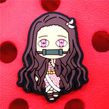 Comics Style PVC Shoe Charms Cute Sandals Accessories Shoes Buckle Decorations fit Croc JIBZ Kids X-mas Party Gifts