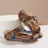 Breakj 2024 New Slope And Women Cool Slippers Large Thick Bottom Slope And Flower Slippers