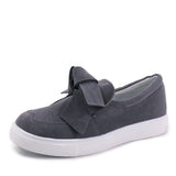 Breakj Lefu Shoes Women's Large Size 2025 Spring And Autumn Bows Shallow Mouth Single Shoes Thick Sole Casual Lazy Single