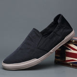 Breakj New Baoda 20043 Casual Men's Canvas Shoes Popular Simple Lefu Shoes Korean Version Of Spring And Summer