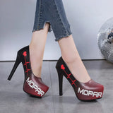 Women's Shoes 2023 High Quality Pumps Autumn Fashion One Pedal Women's High Heels Pointed Toe Shallow Ladies Dress Thin