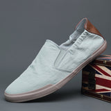 Breakj New Baoda 20043 Casual Men's Canvas Shoes Popular Simple Lefu Shoes Korean Version Of Spring And Summer