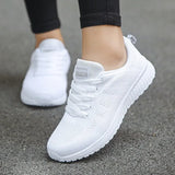 Women Summer Flat Women Shoes Breathable Light Woman Sneaker Outdoor Vulcanize Shoes Large Size Ladies Casual