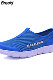 Mesh Casual Men Shoes Summer Sneakers Men Footwear Running Shoes Men's Lightweight Slip-on Sandals Zapatos De