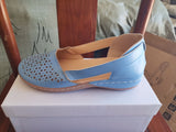 Breakj New Hole Shoes 2023 Summer Women's Shoes Round Head And Large Flat Bottom Women's