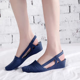 2023 New Women's Shoes Slingbacks Footwear Woman Wedges Sandals Women Slip-on Shoes Ladies Casual Pumps Female