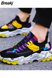 Men Casual Shoes Hip Pop Sneakers Male Comfortable Adult Sport Trainers Mesh Chaussure Homme High Quality Zapatillas