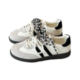 Breakj Large-Size Women's Shoes 2025 New Retro Student Board Shoes Korean Version Of The Little White Shoes