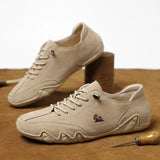 Men Casual Shoes Luxury Brand Casual Slip on Formal Leather Loafers Men Moccasins Italian Male Plus Size Driving Shoes