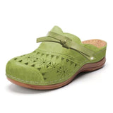Breakj Bag Head Cool Drag Woman 2025 Summer New Slope And Women's Sandals Thick Soles Hollow Round Head Wearing