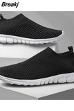 Sale New Ultralight Comfortable Casual Shoes Couple Unisex Men Women Sock Mouth Walking Sneakers Soft Summer Big Size