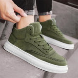 New Spring Men Shoes Platform Male Casual Sneakers Men Board Shoes Fashion Thick-soled Men Vulcanized Shoes