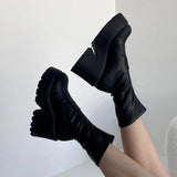 Platform Woman Ankle Boots 2023 Winter Gothic Style Punk Office Lady Fashion Comfy Cool Women Boots Shoes Big Size