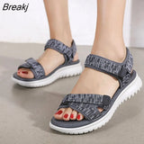 Sandals Women Summer Shoes Soft Comfortable Women Beach Sandals Young Ladies Casual Shoes Plus Size 42