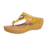 Breakj Large-Size Sandals Fashion Jacket Flip-Flops And Thick-Bottomed Sleek Roman Cool