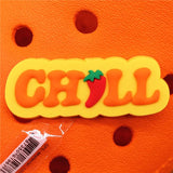 1pcs Lobster Motorcycle Shoe Charms Cherry Apple Whale SK PVC Shoe Accessories Decoration Fit Croc Jibz Party Kids