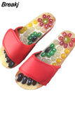 Shoes Mens Slides Cobblestone Accupressure Foot Indoor Chinese Medicine Pedicure Acupoint Healthcare Flat