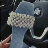 New Women's Shoes Hand-Beaded Cool Slippers Sweet Girl Fairy Wind And