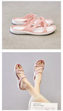 Plus Thicken Sandals Slip on Woman Croc Anti-Skid Hole Jelly Shoes Flat Garden Beach Plus Size Sandalias De Verano Para