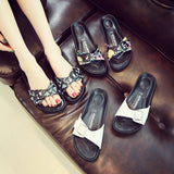 New Summer Women Beach Slipper Shoe Casual PU Leather Men Outdoor Fashion Clogs Slides