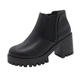 Breakj And Martin Boots Female British Style 2025 Autumn And Winter New Thick And Thick Background Fashion Short