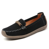 Breakj Single Shoes 2025 Spring And Summer Kraft Bean Shoes Frosted Lazy One Foot Pedal Soft Base Large Mother