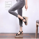 Breakj Heel Sandals Women 2025 Summer New Thick-Spoeled High-Heeled Fish Mouth