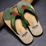 Fashion Flip Flop Men High Quality Non-Slip Outdoor Beach Flip Flops Men Flat Casual Slippers Men Chinelo