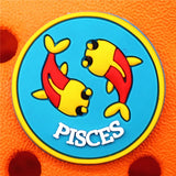 constellations Shoe Charms Pisces Aries Leo Scorpio 1pcs PVC Shoe Accessories Decoration Fit Croc Jibz Party Kids Gifts