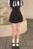 Mini Fake Two Dress Puff Sleeve 2023 Summer French Elegant Short Party Dress Woman Casual Korea Fashion Vintage Dress